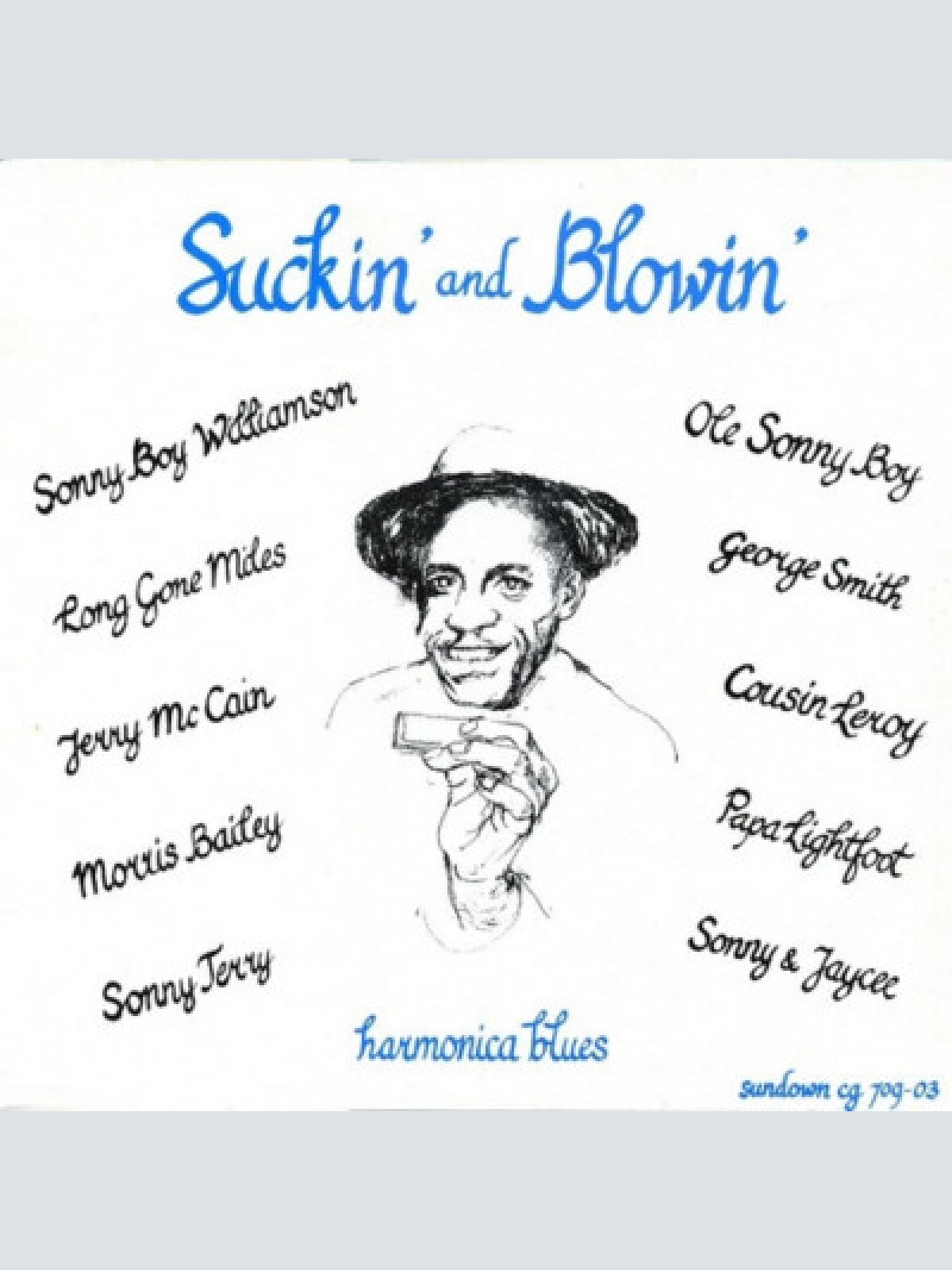 LP, Comp Various - Suckin' And Blowin' - Harmonica Blues