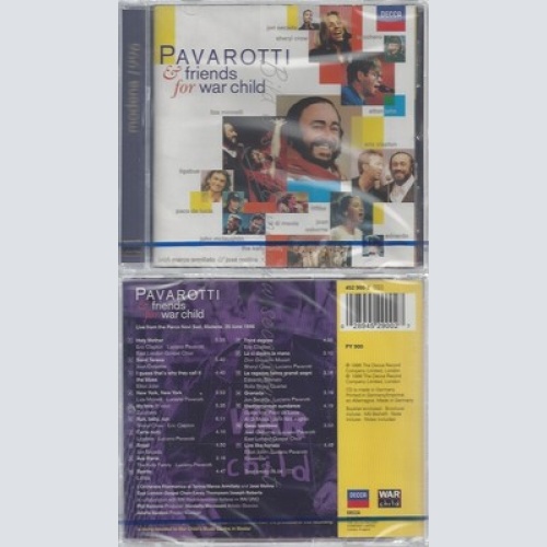 CD--NM-SEALED-PAVAROTTI, JOHN, CLAPTON UND CROW -1996- -- PAVAROTTI UND FRIENDS