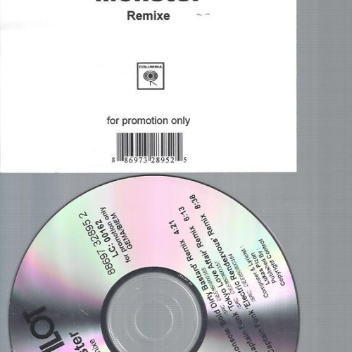 CD--RADIOPILOT MONSTER // REMIXE // PROMO