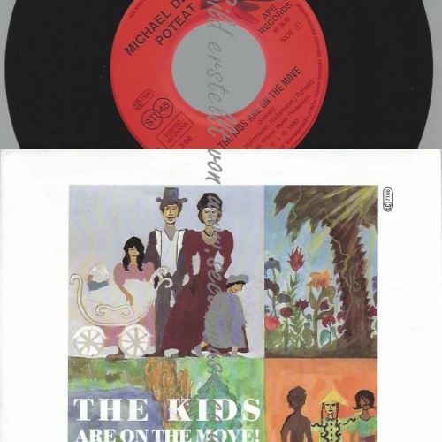 7" MICHAEL DEANE POTEAT THE KIDS ARE ON THE MOVE  // NM