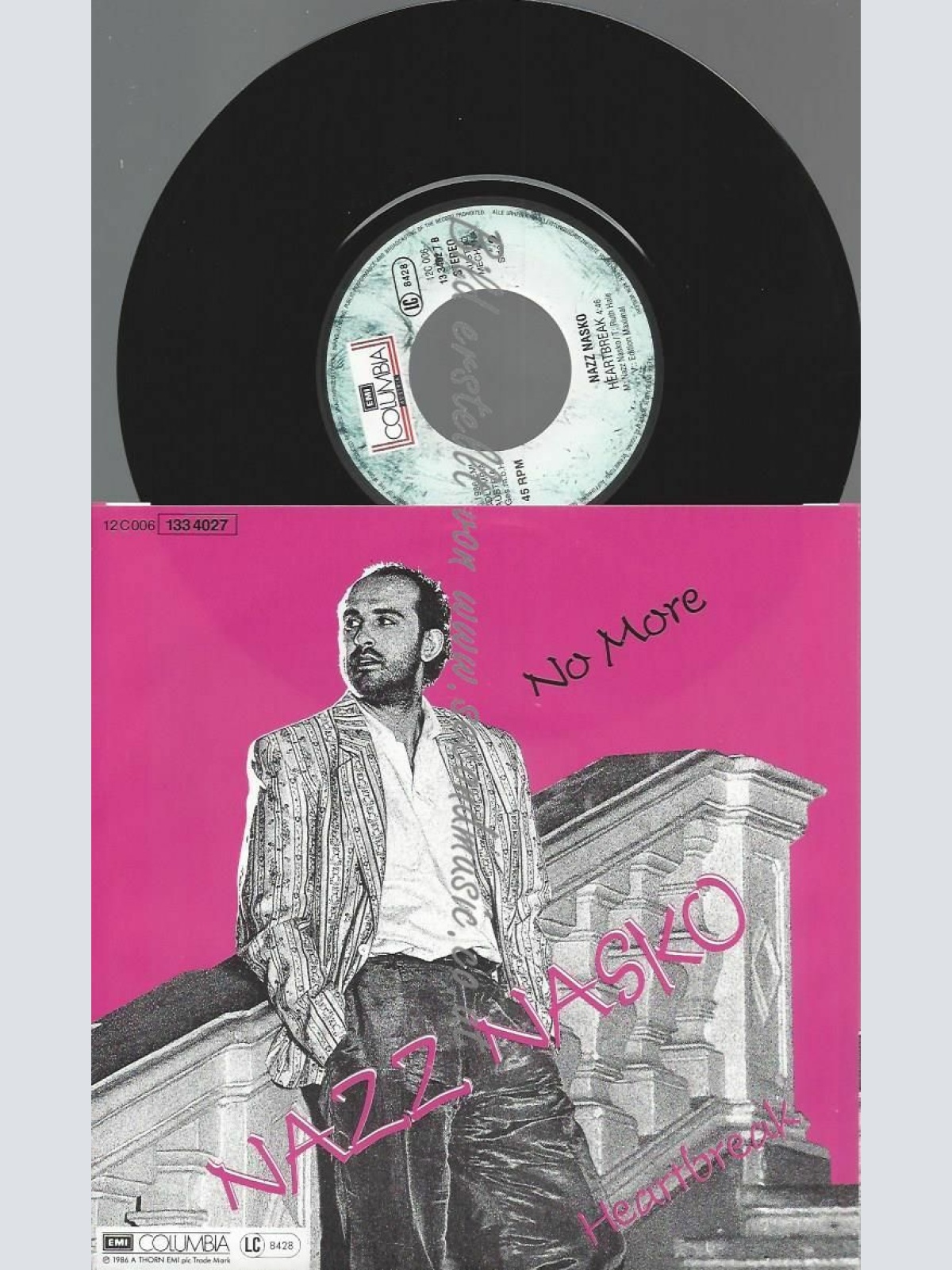 7" NAZZ NASKO NO MORE // NM