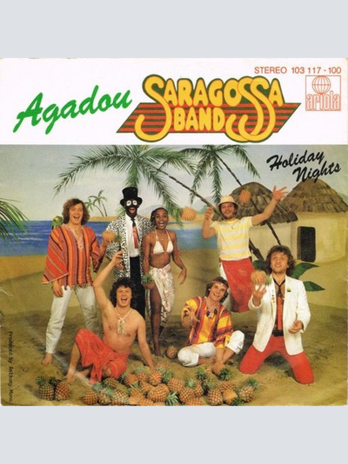 7", Single, RP, Inj Saragossa Band - Agadou