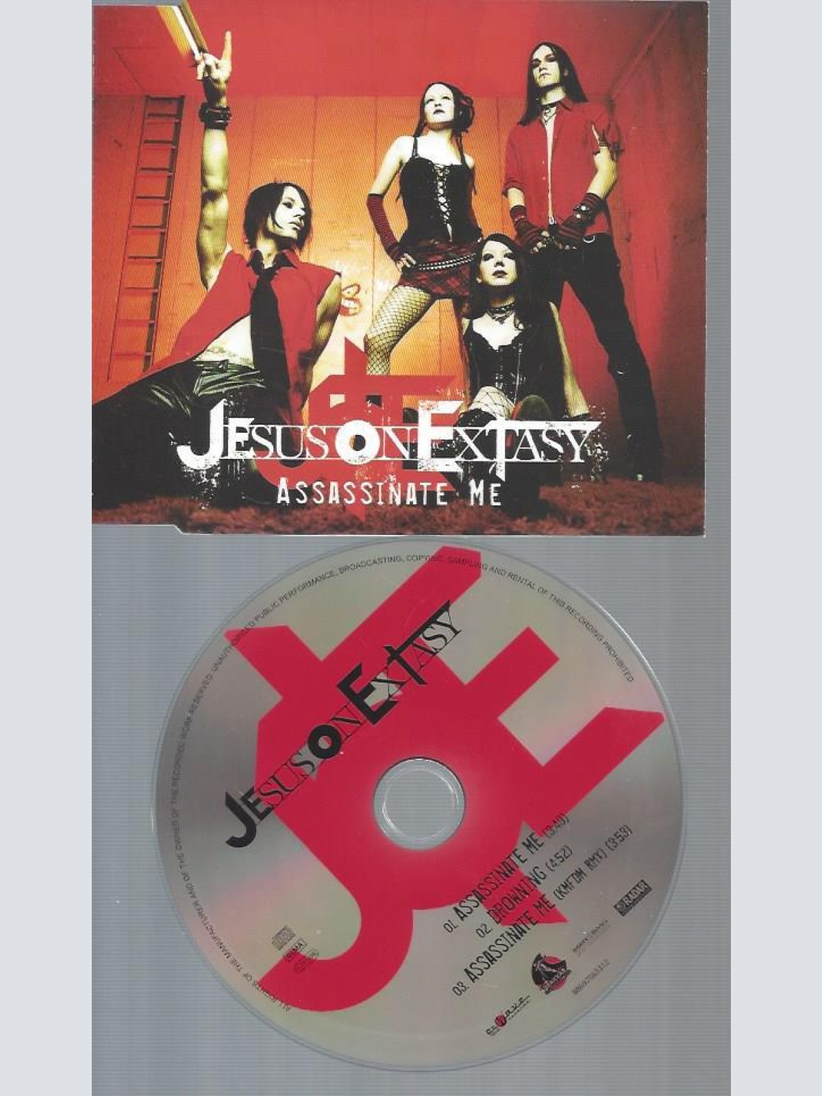 CD--JESUS ON EXTASY ASSASINATE ME
