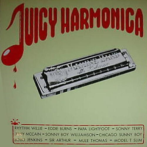 LP, Comp Various - Juicy Harmonica (Harmonica Blues)