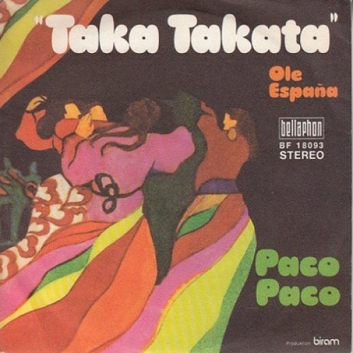 7", Single Paco Paco - Taka-Takata