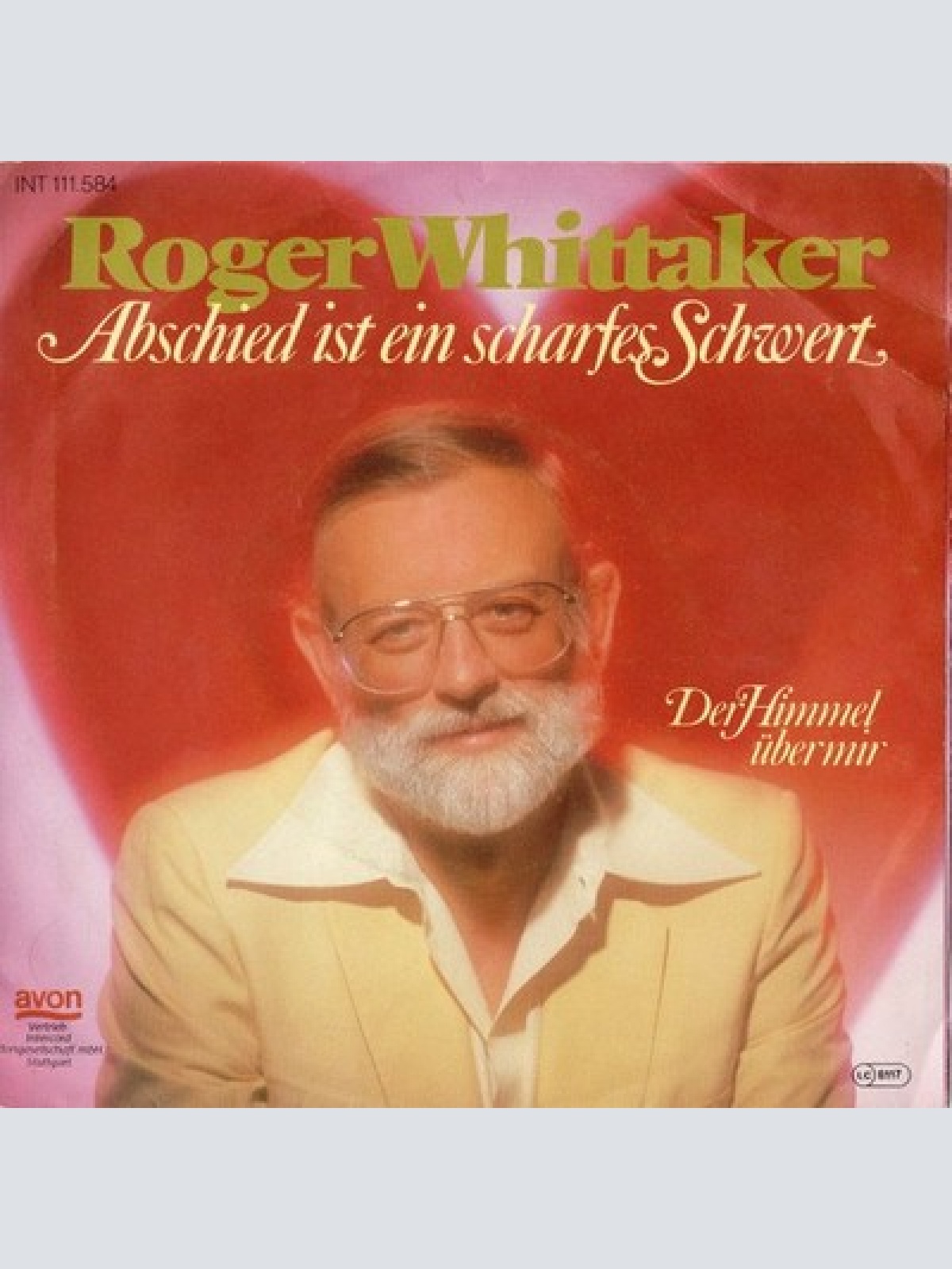 7", Single Roger Whittaker - Abschied Ist Ein Scharfes Schwert