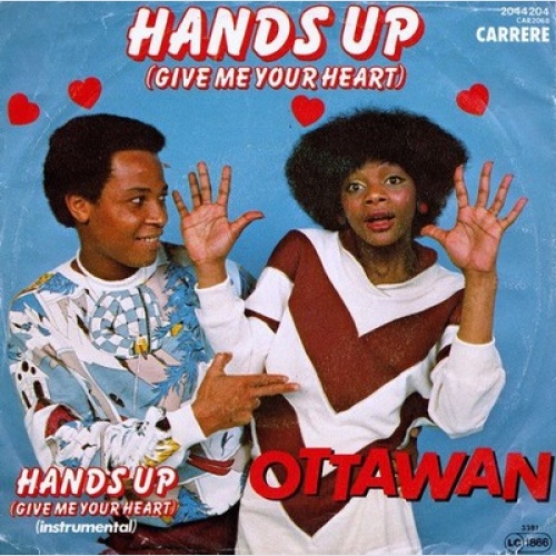 7", Single Ottawan - Hands Up (Give Me Your Heart)