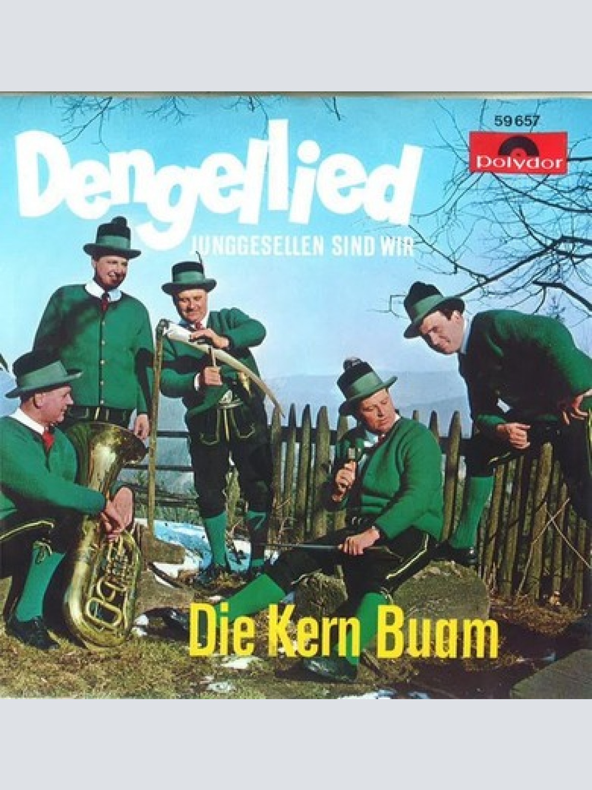 7", Single, Mono Die Kern Buam - Dengellied