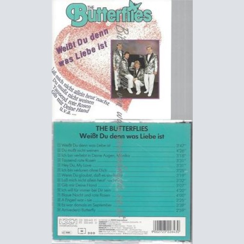 CD--THE BUTTERFLIES--WEISST DU DENN WAS LIEBE IST