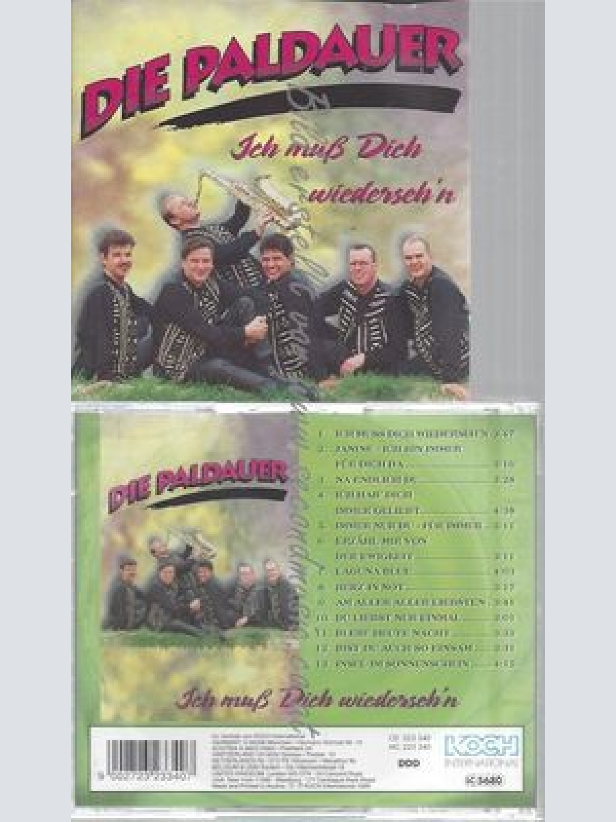 CD--DIE PALDAUER--ICH MUSS DICH WIEDERSEH'N
