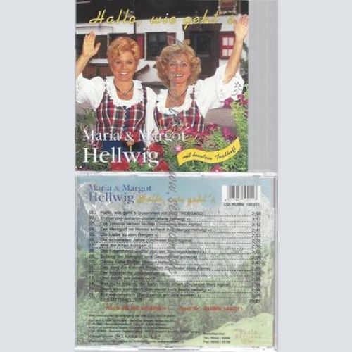 CD--MARIA & MARGOT HELLWIG--HALLO, WIE GEHTS