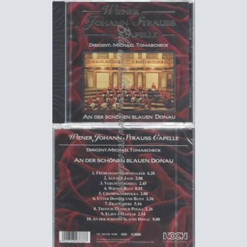 CD--DIE WIENER JOHANN STRAUSS CAPELLE-AN DER SCHÖNEN BLAUEN DONAU