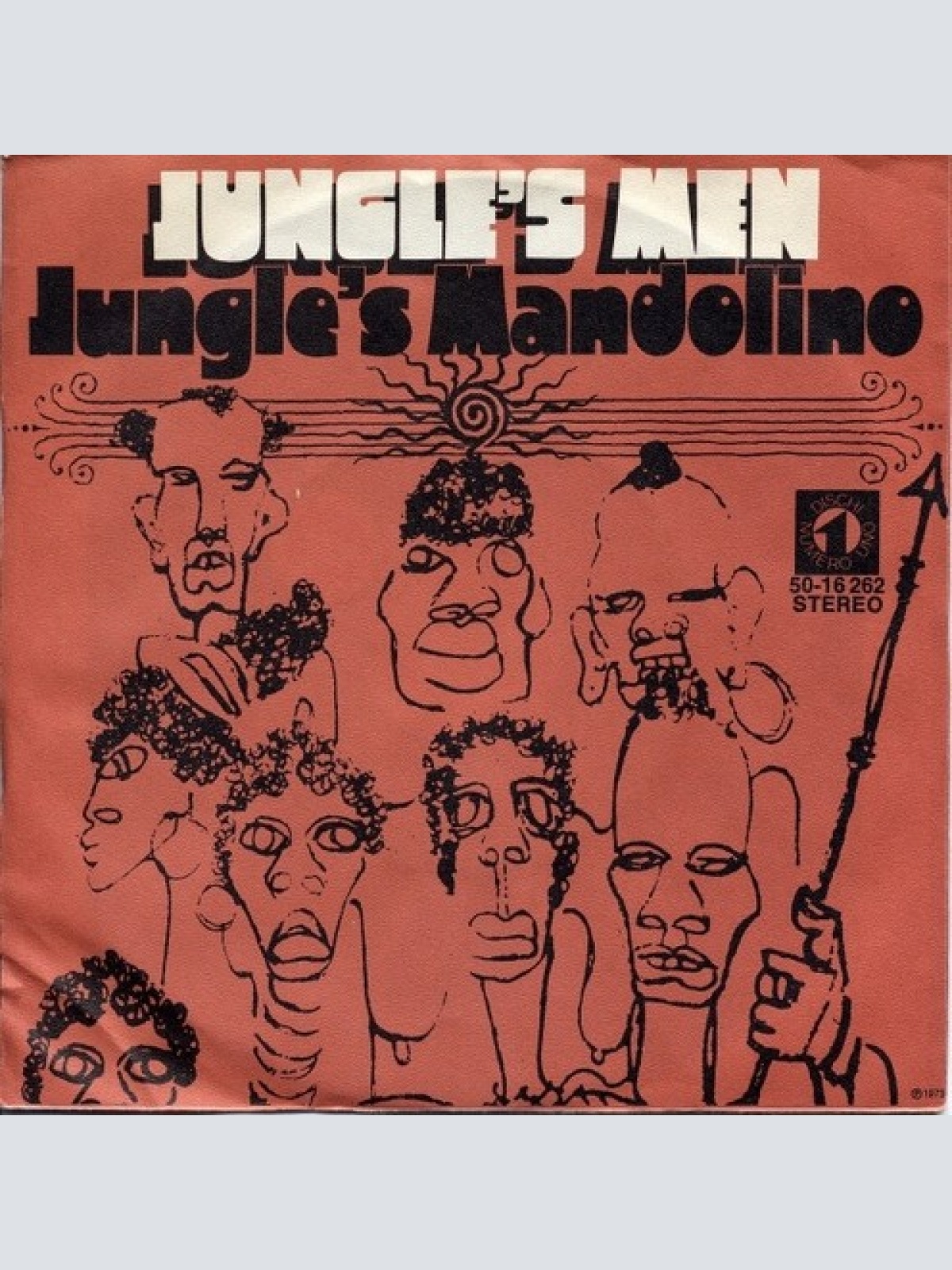 7", Single Jungle's Men - Jungle's Mandolino