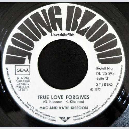 7", Single, Promo Mac & Katie Kissoon* - Beautiful World Out There