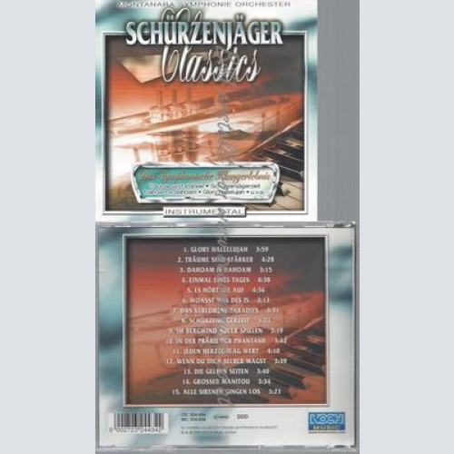 CD--MONTANARA SYMPHONIE ORCHESTER--SCHÜRZENJÄGER CLASSICS