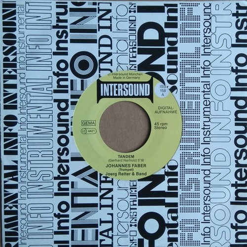 7" Joerg Reiter & Band, Johannes Faber - Tandem / Hot Stuff