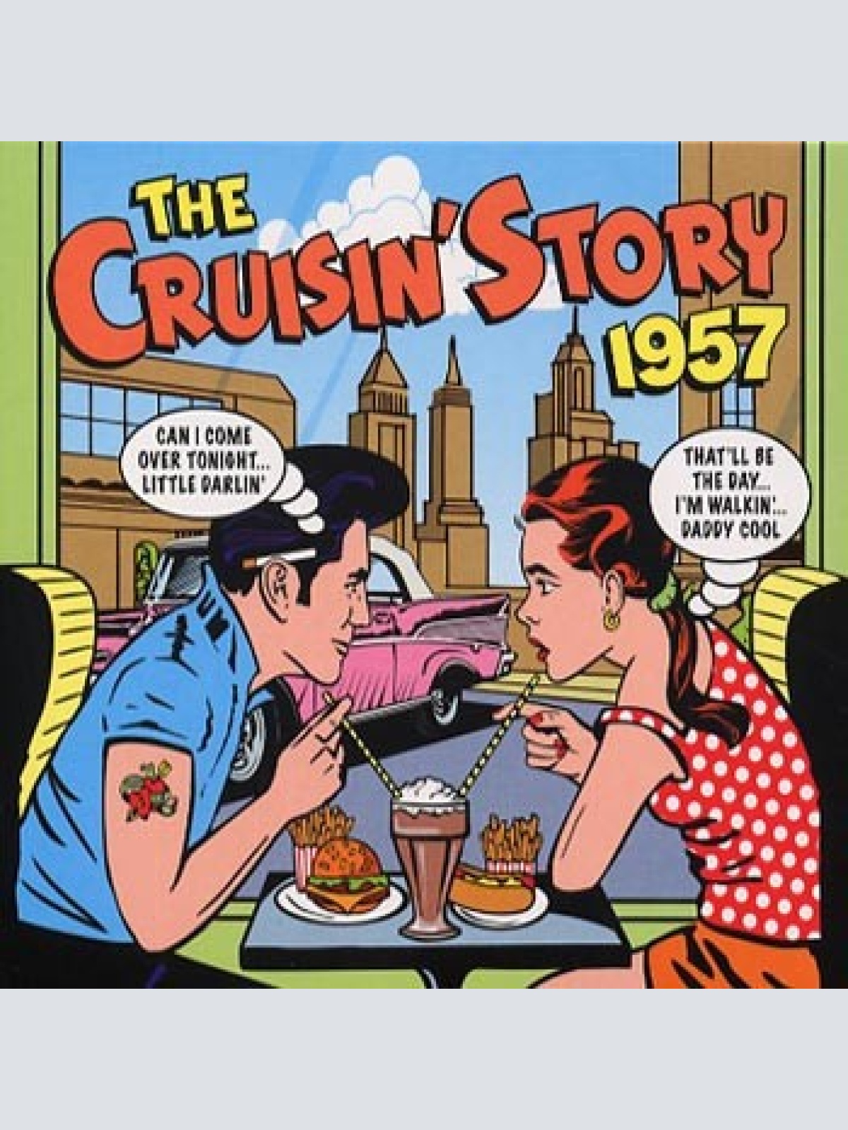 2xCD, Comp Various - The Cruisin' Story 1957