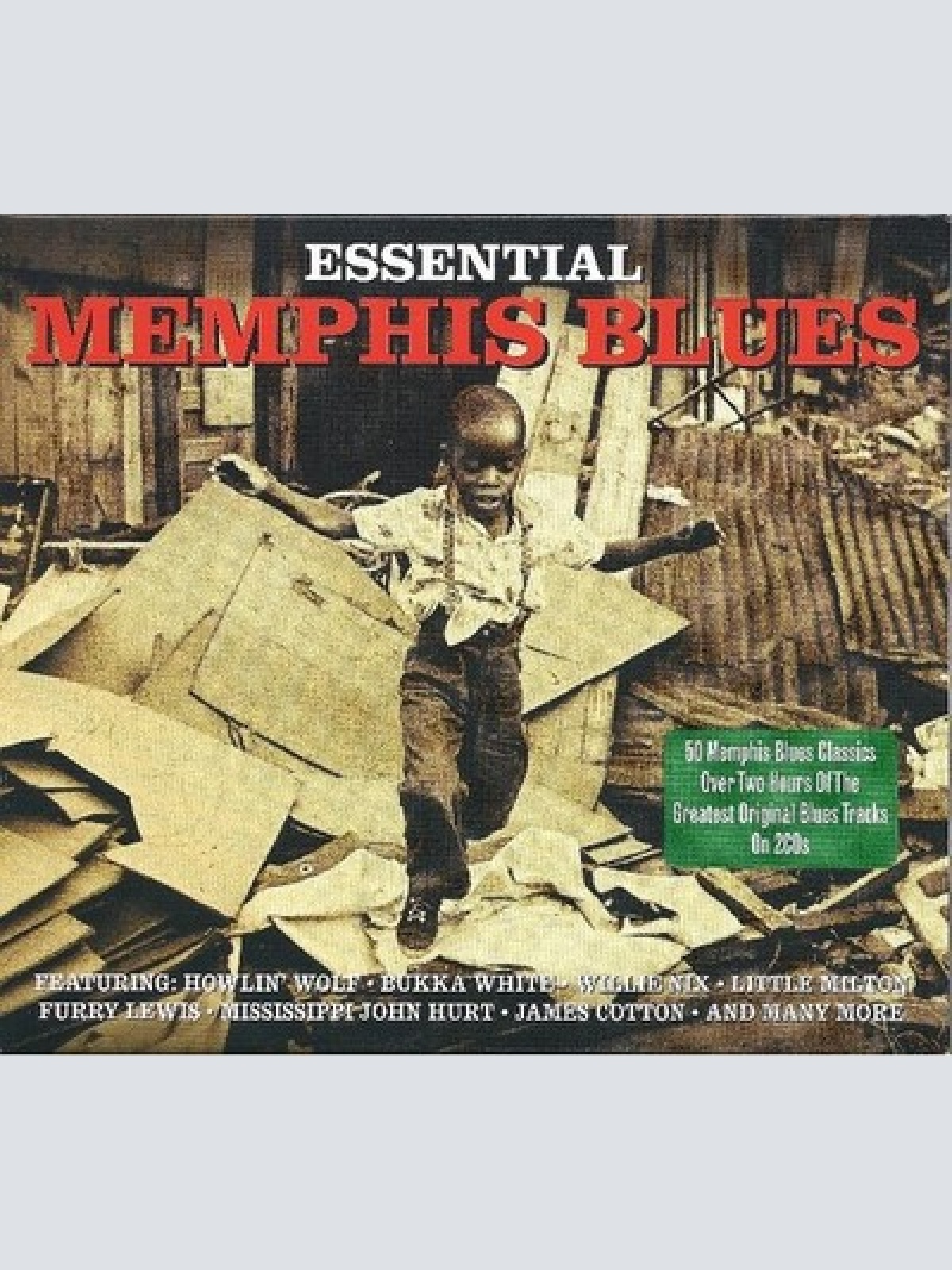 2xCD, Comp, RM Various - Essential Memphis Blues