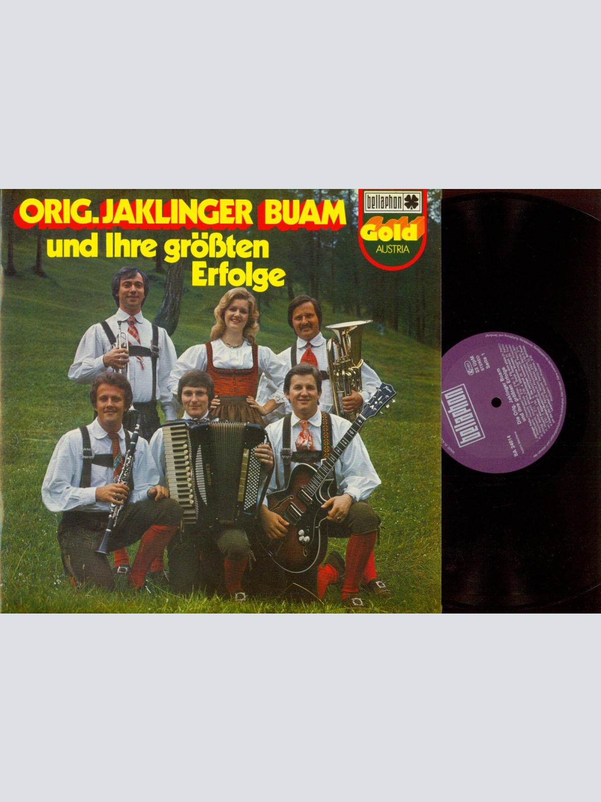 LP-- Orig Jaklinger Buam    und ihre größten Erfolge