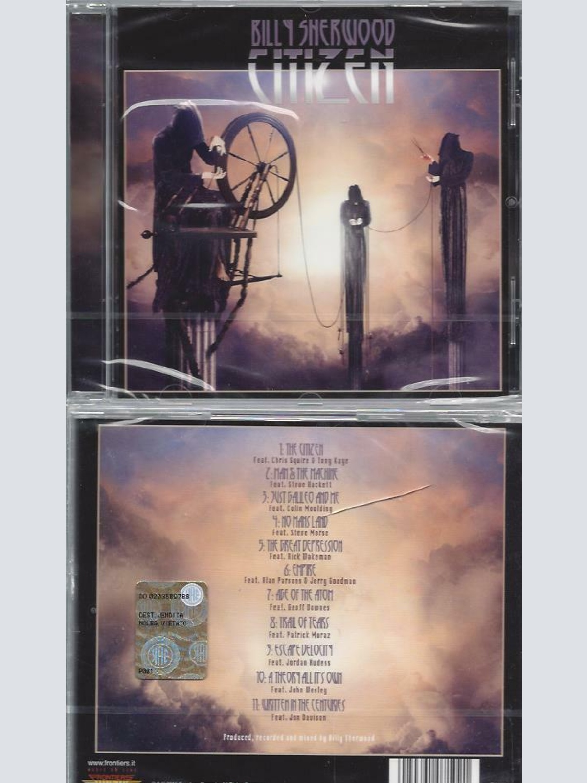 CD--  Billy Sherwood  Citizen