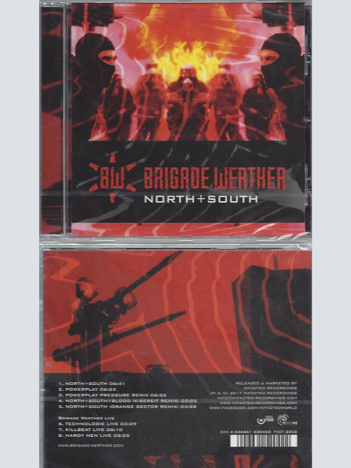 CD--   Brigade Werther  North + South