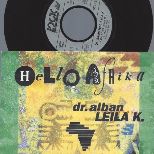 7"    Dr. Alban Featuring Leila K.  Hello Afrika