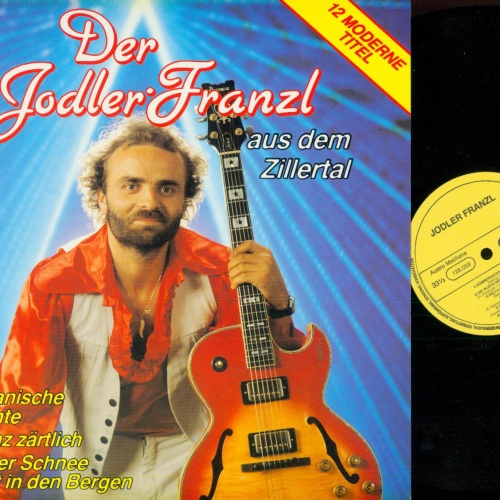 LP--Der Jodler Franzl  aus dem Zillertal