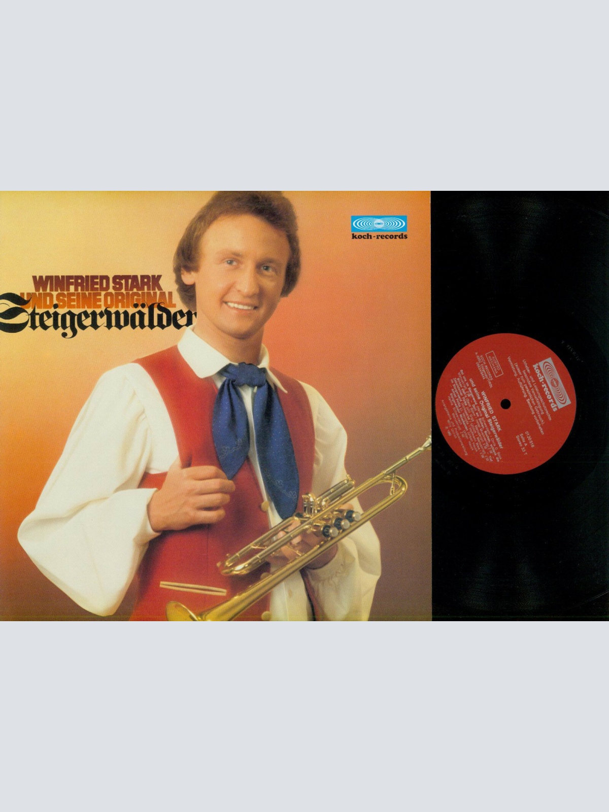 LP---Winfried Stark Und Seine Original Steigerwälder--  //NM