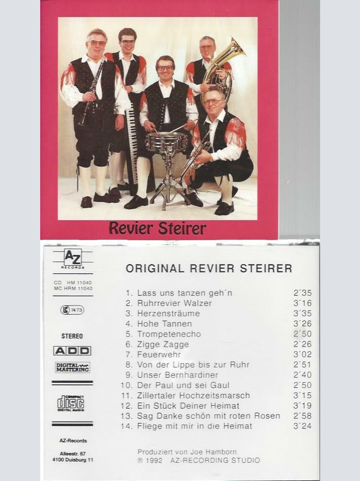 CD--Original Revier Steirer--