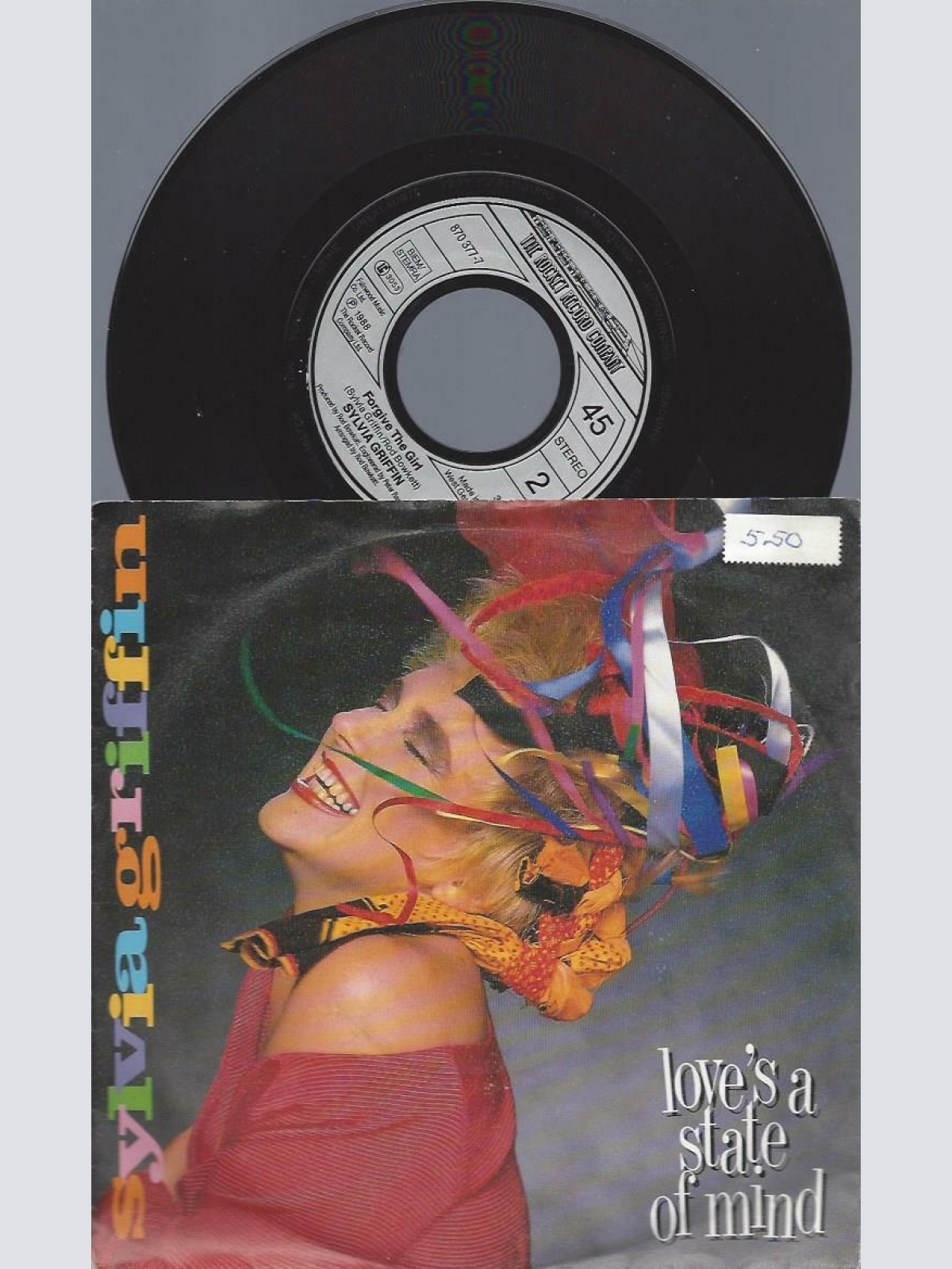 7"    Sylvia Griffin  Love's A State Of Mind