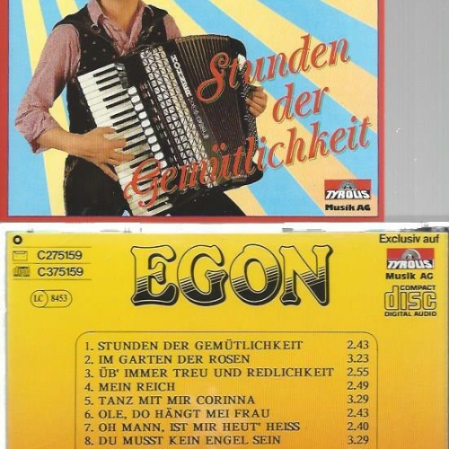 CD--Egon-- Stunden der Gemütlichkeit