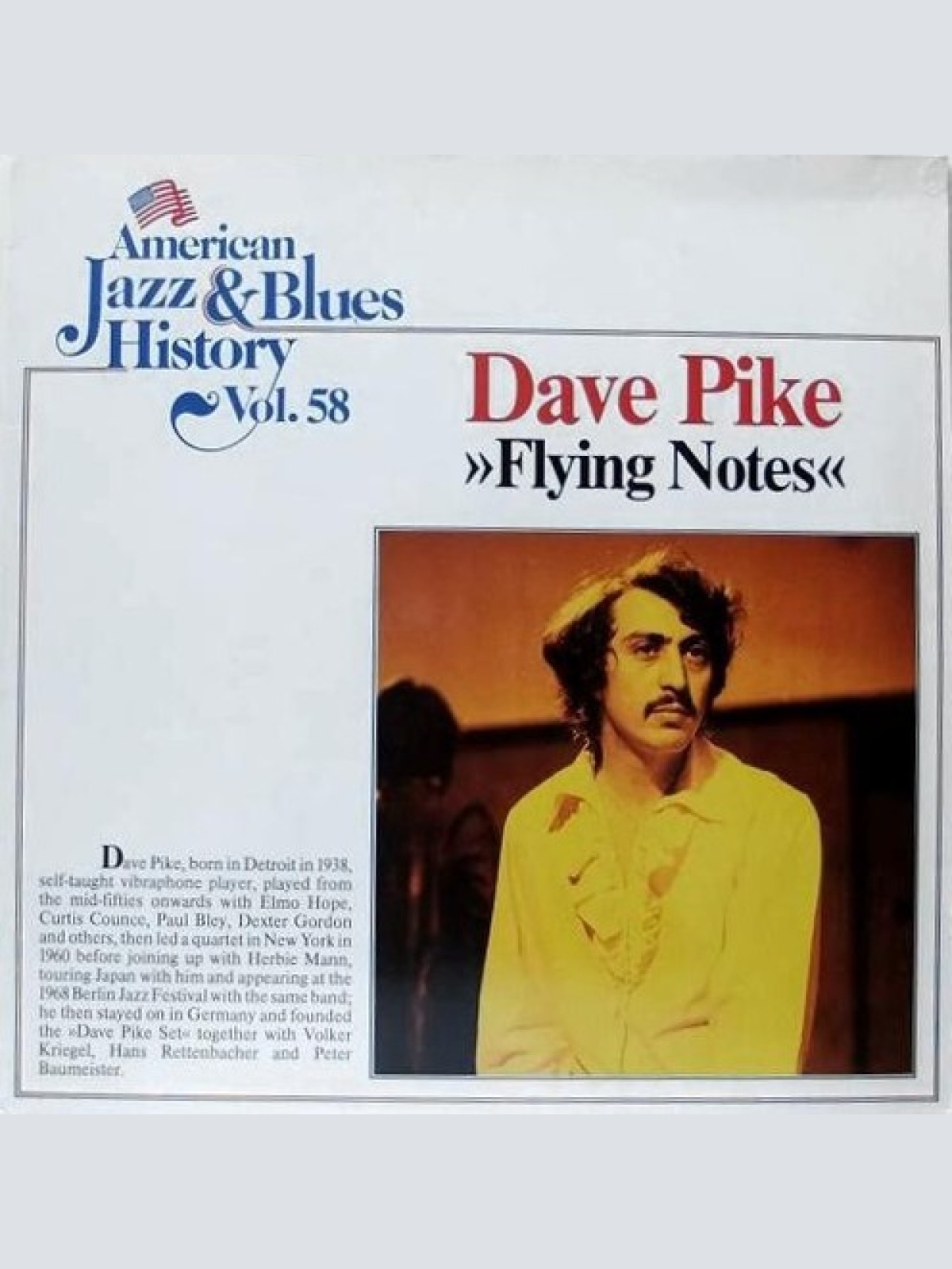 LP, Album Dave Pike - Flying Notes