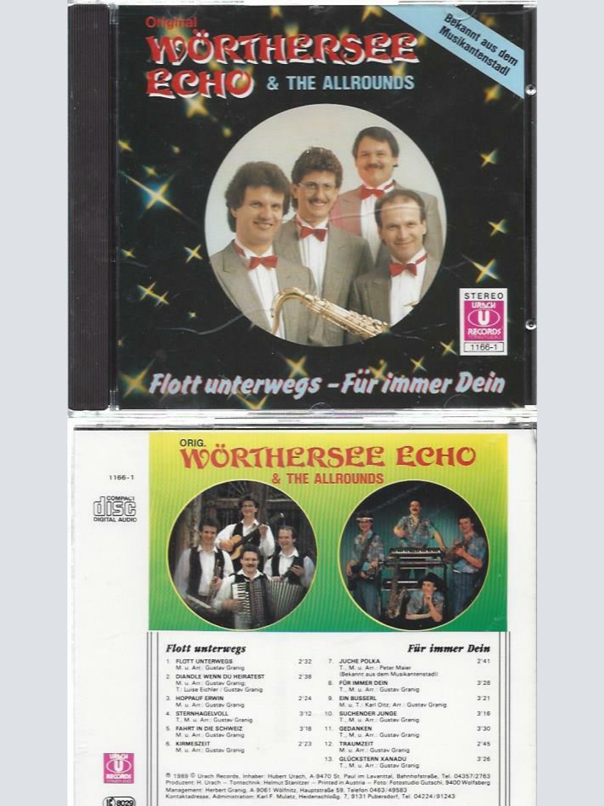 CD--Original Wörthersee Echo -- Flott unterwegs -Für immer Dein