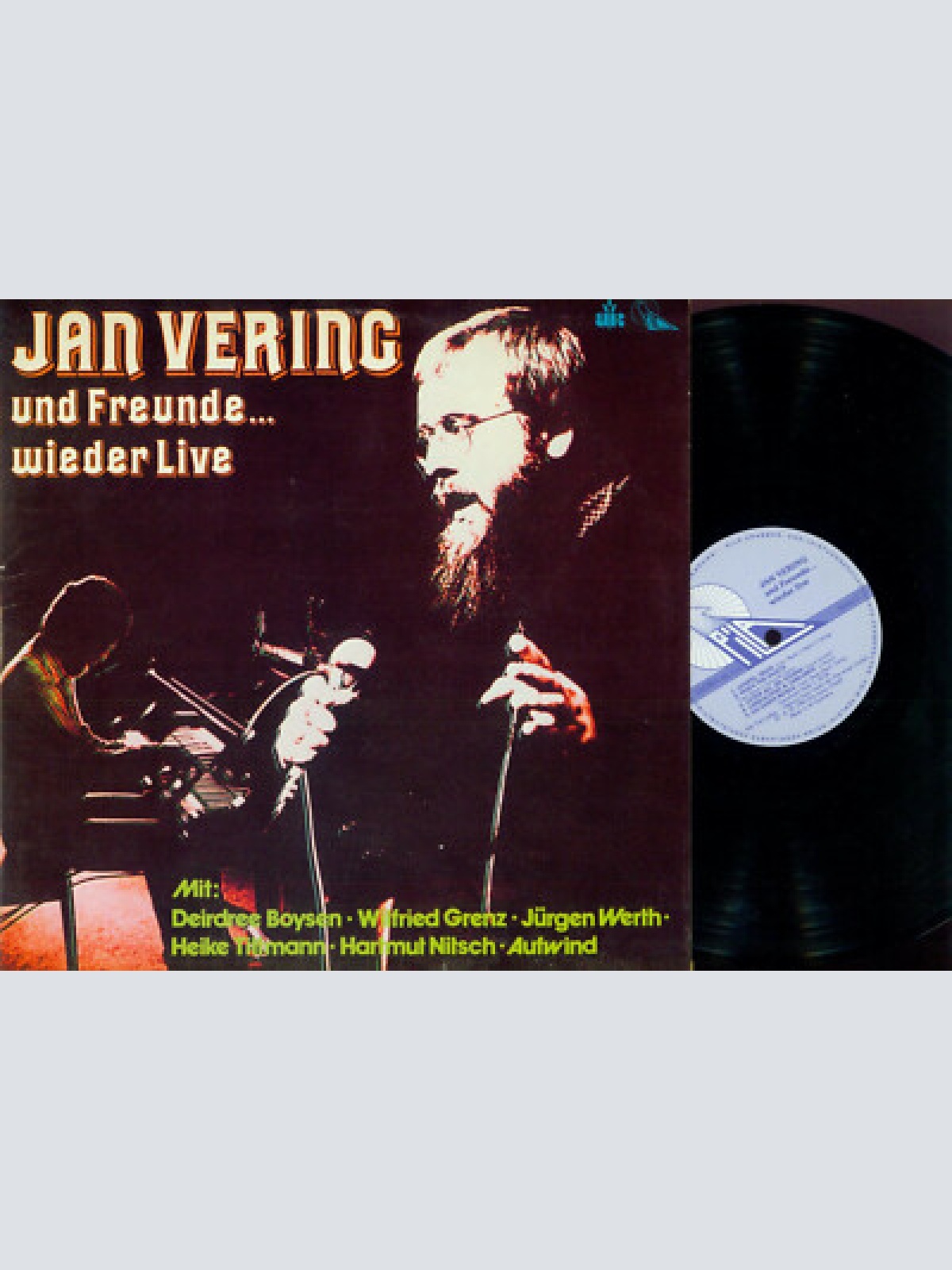 LP-- Jan Vering Und Freunde  Wieder Live