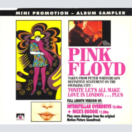 CD, MiniAlbum, Mono, Smplr Pink Floyd - Mini Promotion Album Sampler From Ton...