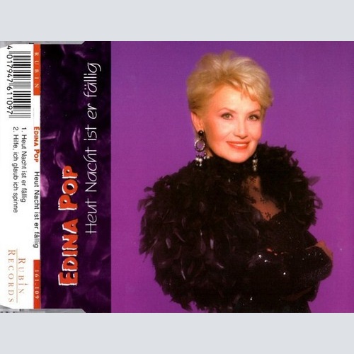 CD, Single Edina Pop - Heut Nacht Ist Er Fällig