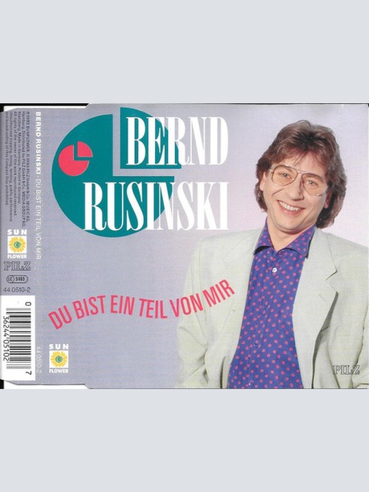 CD, Maxi Bernd Rusinski - Du Bist Ein Teil von Mir