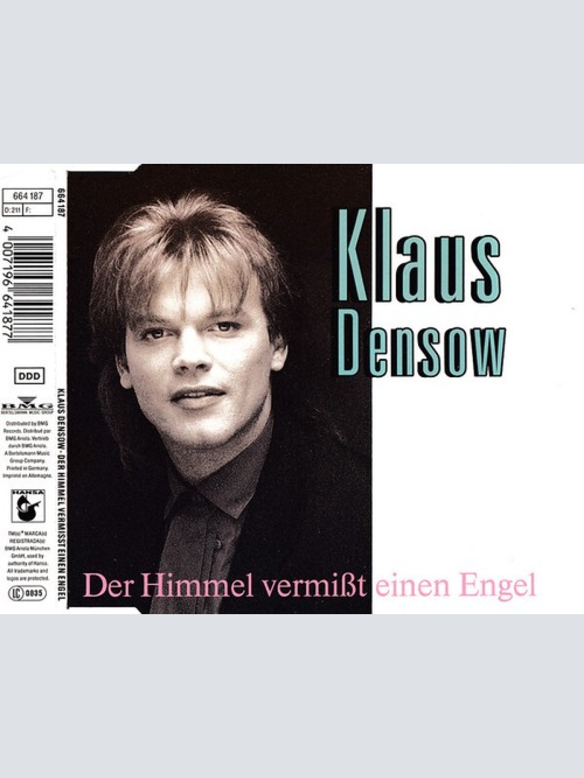 CD, Maxi Klaus Densow - Der Himmel Vermißt Einen Engel