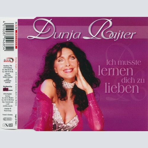 CD, Single Dunja Rajter - Ich Musste Lernen Dich Zu Lieben