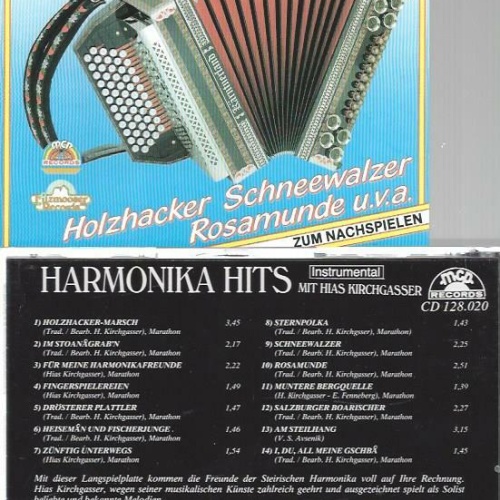 CD--14 Harmonika Hits --Hias Kirchgasser