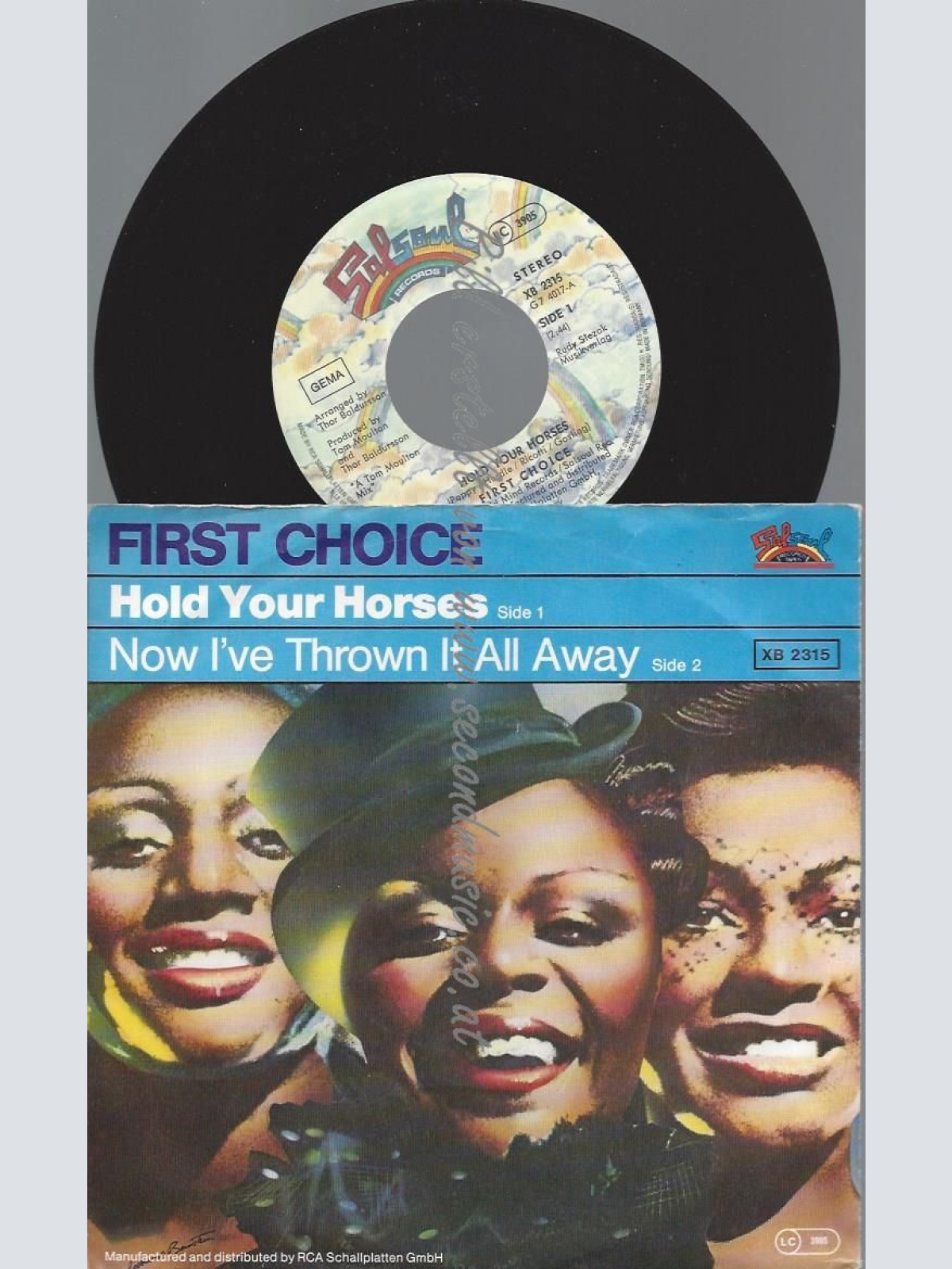 7"   First Choice – Hold Your Horses