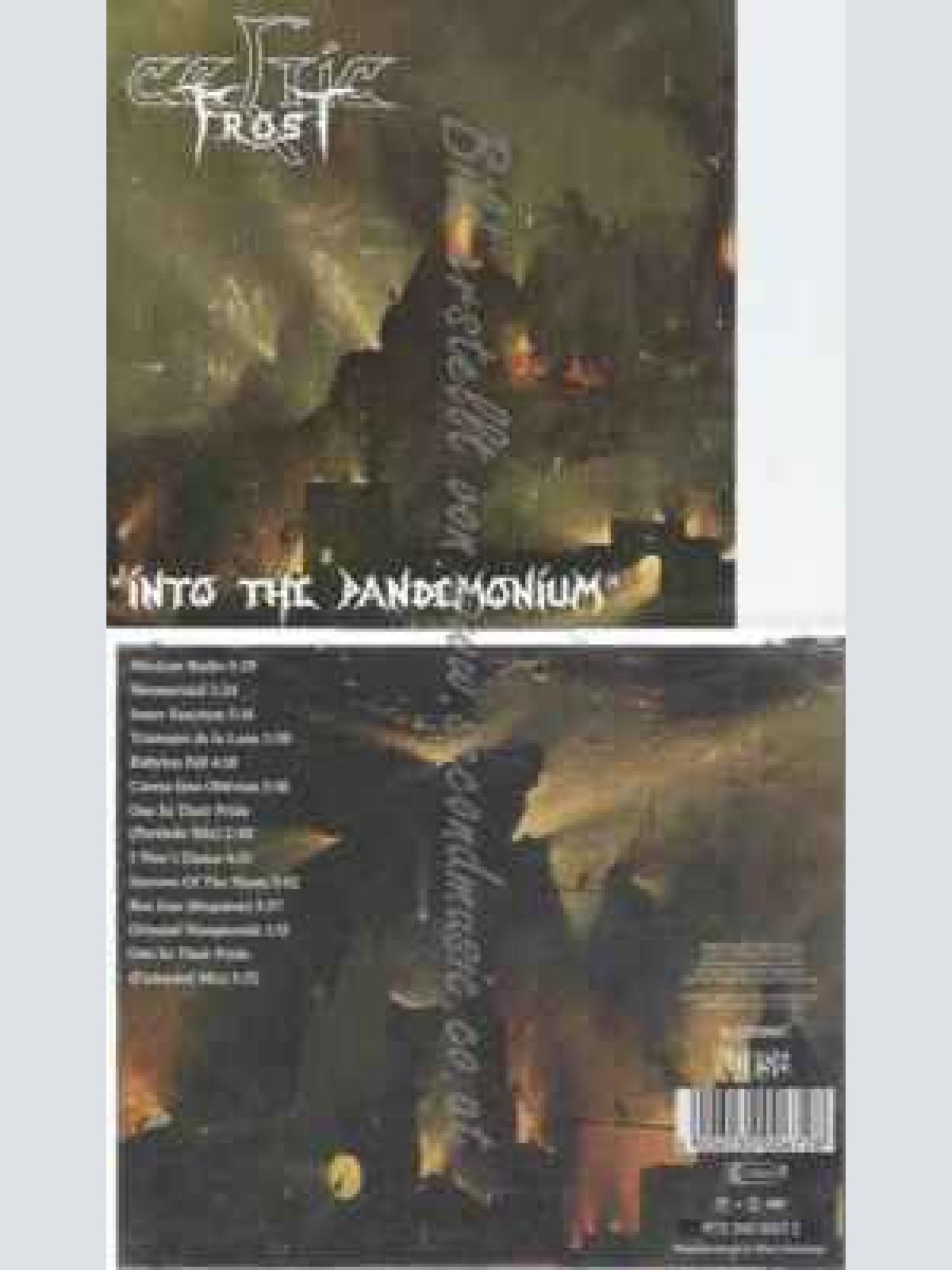 CD--CELTIC FROST | --INTO THE PANDEMONIUM