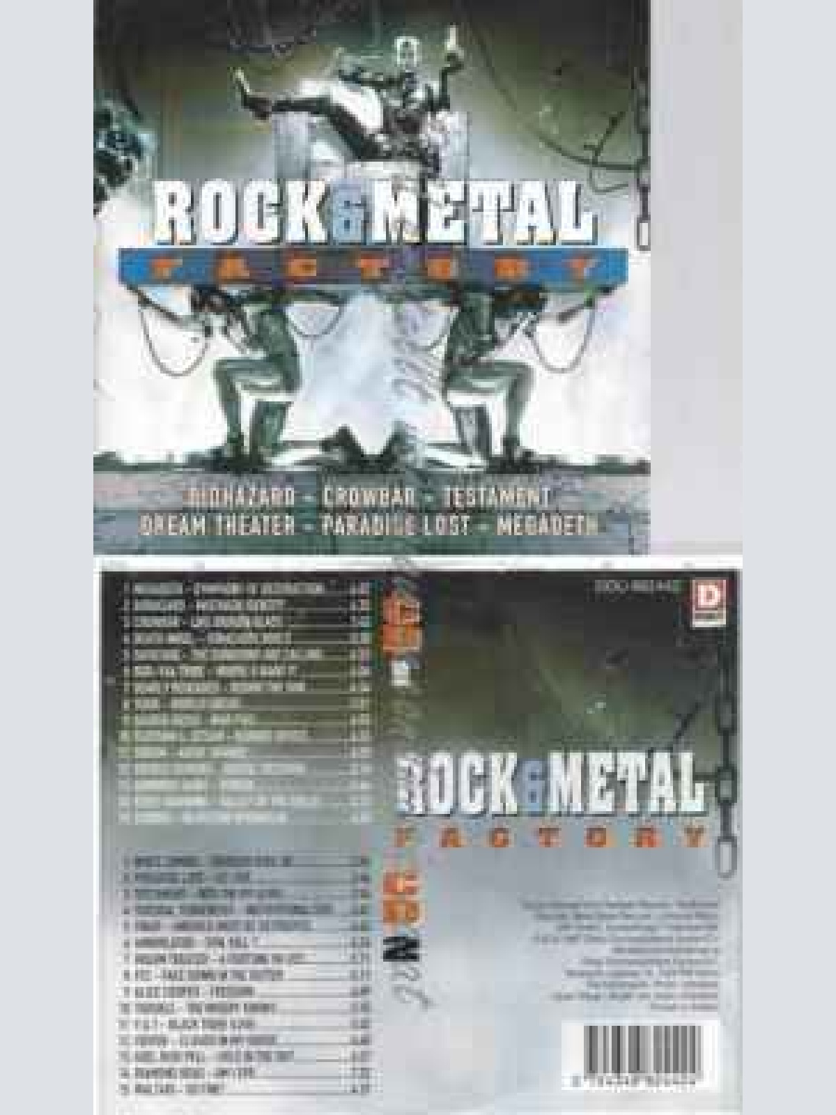 CD--ROCK & METAL FACTORY | --MEGADETH, BIOHAZARD, CROWBAR,