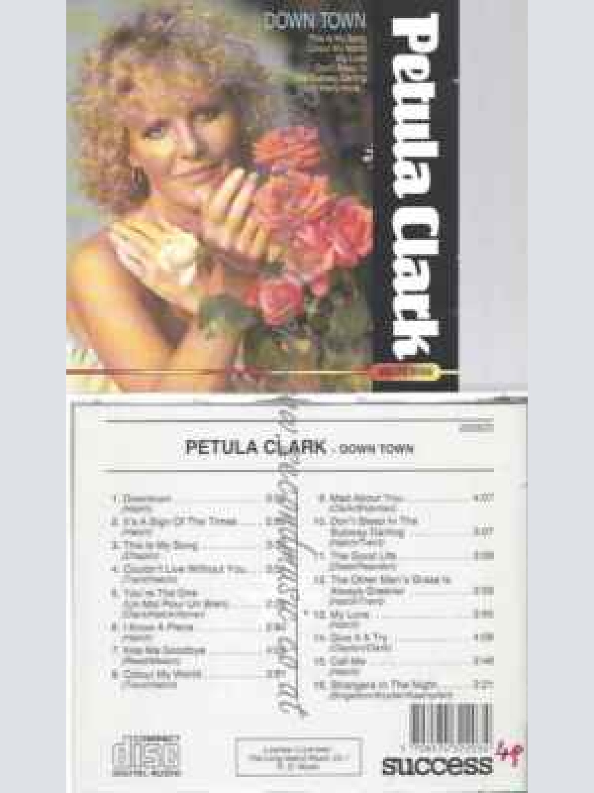 CD--PETULA CLARK--DOWN TOWN