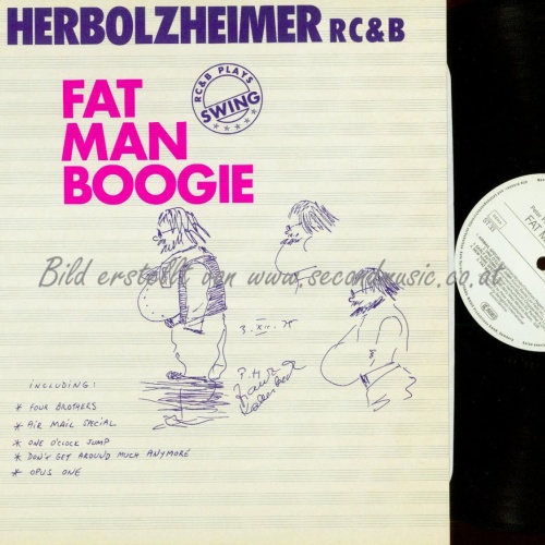 LP--PETER HERBOLZHEIMER FAT MAN BOOGIE