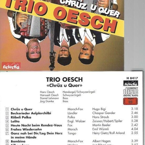 CD--Trio Oesch-- Chrüz u Quer