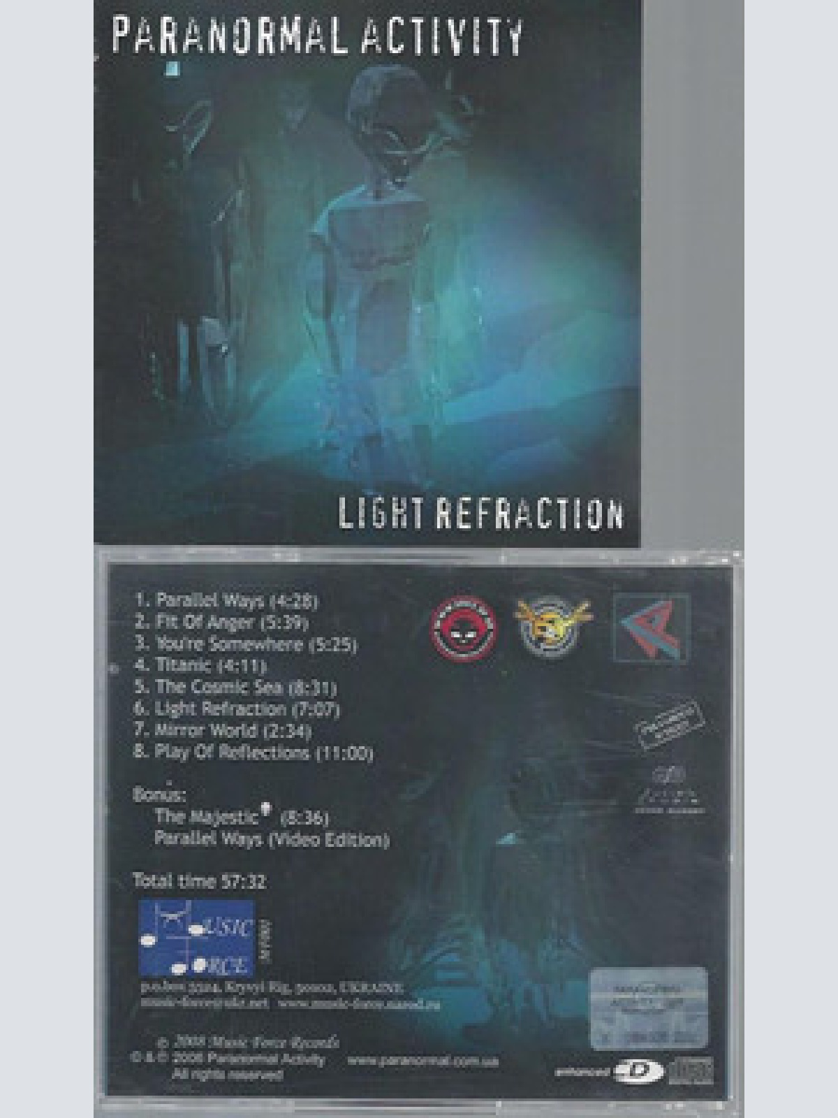 CD--PARANORMAL ACTIVITY LIGHT REFRACTION