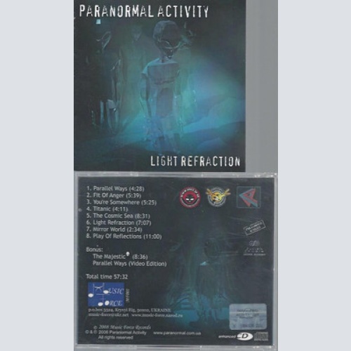 CD--PARANORMAL ACTIVITY LIGHT REFRACTION