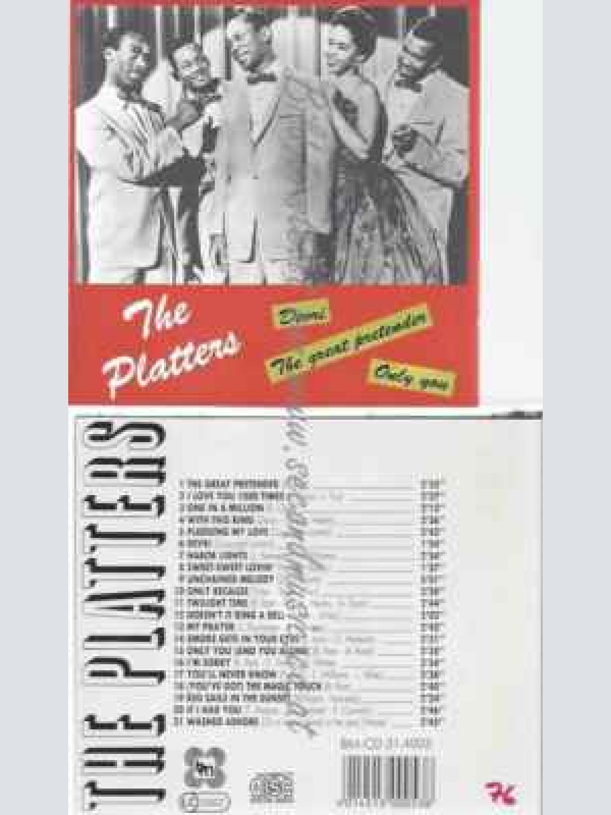 CD--THE PLATTERS--THE PLATTERS