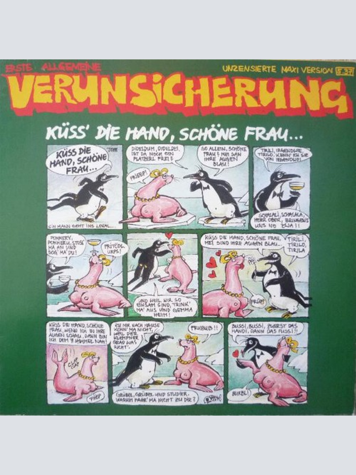 12", Maxi Erste Allgemeine Verunsicherung* - Küss Die Hand, Schöne Frau... (U...